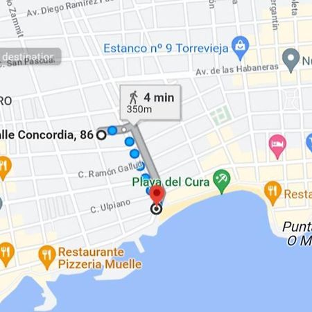 Calle Concordia 86, Two Bedroom Apartment, Up To 6 Guests, Near Del Cura Beach,Supermarket Mercadona And Central Bus Station 또레비에하 외부 사진